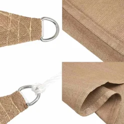 New Aurinkopurje, 160 g/m² HDPE, eri värejä ja kokoja (16419) Aurinkovarjot