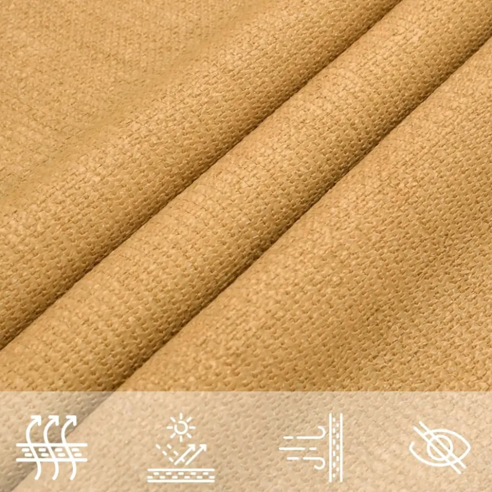 New Aurinkopurje, 160 g/m² HDPE, eri värejä ja kokoja (16419) Aurinkovarjot