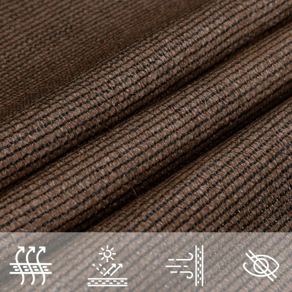 New Aurinkopurje, 160 g/m² HDPE, eri värejä ja kokoja (16419) Aurinkovarjot
