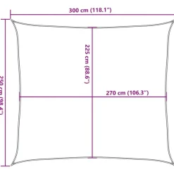 New Aurinkopurje, 160 g/m² HDPE, eri värejä ja kokoja (16419) Aurinkovarjot