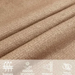 New Aurinkopurje, 160 g/m² HDPE, eri värejä ja kokoja (16419) Aurinkovarjot