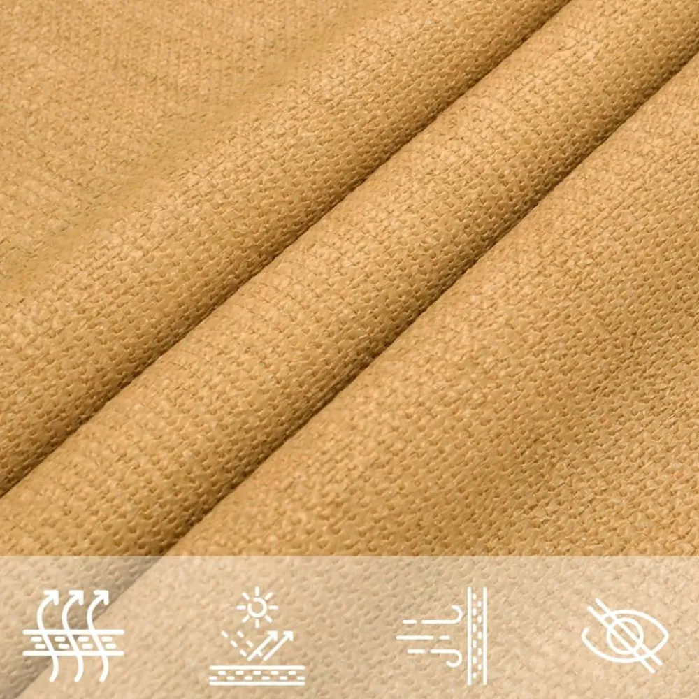 New Aurinkopurje, 160 g/m² HDPE, eri värejä ja kokoja (16419) Aurinkovarjot