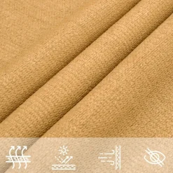New Aurinkopurje, 160 g/m² HDPE, eri värejä ja kokoja (16419) Aurinkovarjot