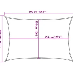 New Aurinkopurje, 160 g/m² HDPE, eri värejä ja kokoja (16419) Aurinkovarjot