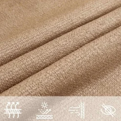 New Aurinkopurje, 160 g/m² HDPE, eri värejä ja kokoja (16419) Aurinkovarjot