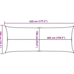 New Aurinkopurje, 160 g/m² HDPE, eri värejä ja kokoja (16419) Aurinkovarjot