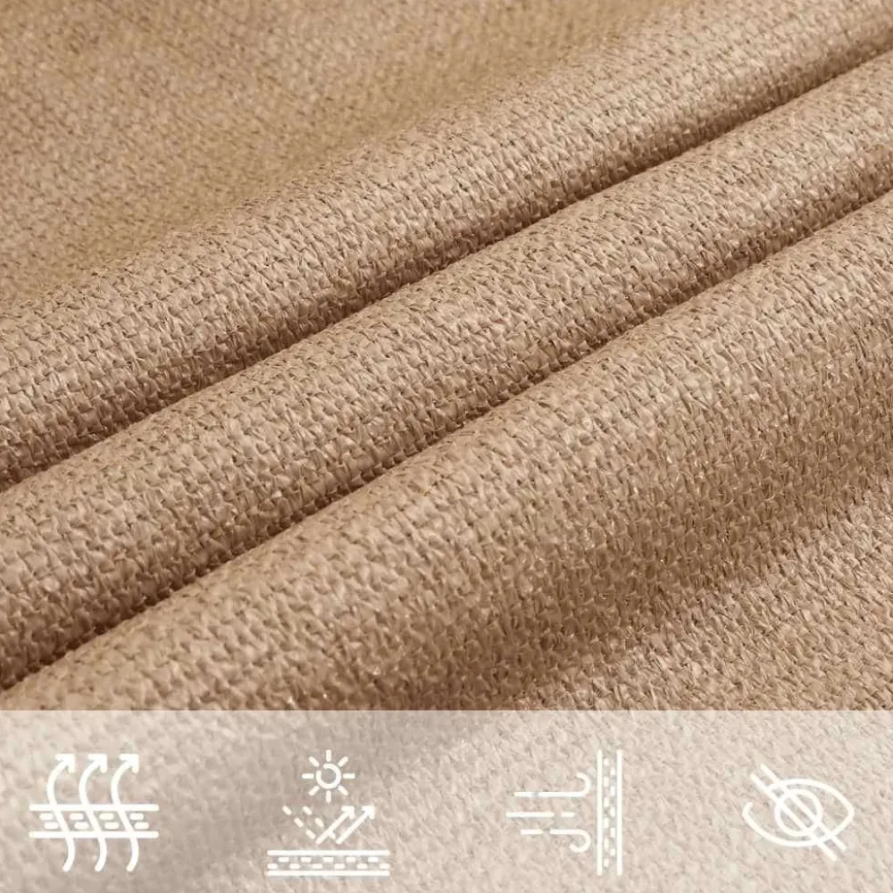 New Aurinkopurje, 160 g/m² HDPE, eri värejä ja kokoja (16419) Aurinkovarjot