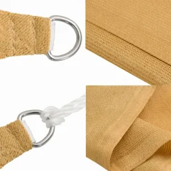 New Aurinkopurje, 160 g/m² HDPE, eri värejä ja kokoja (16419) Aurinkovarjot