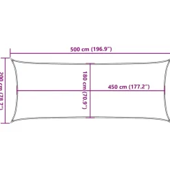 New Aurinkopurje, 160 g/m² HDPE, eri värejä ja kokoja (16419) Aurinkovarjot