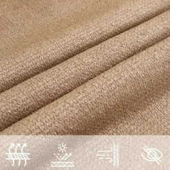 New Aurinkopurje, 160 g/m² HDPE, eri värejä ja kokoja (16419) Aurinkovarjot