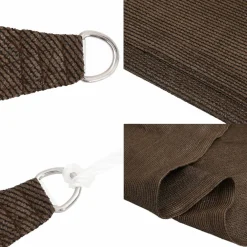 New Aurinkopurje, 160 g/m² HDPE, eri värejä ja kokoja (16419) Aurinkovarjot
