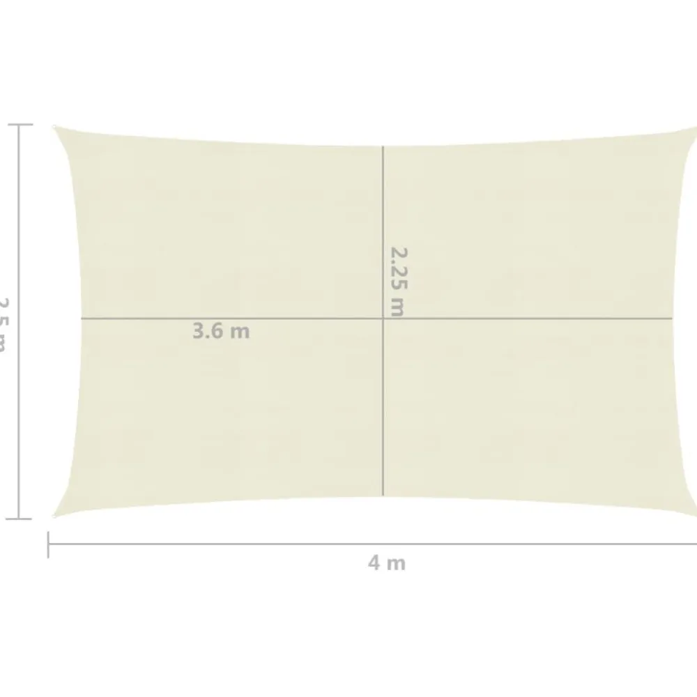 Aurinkopurje suorakulma, HDPE, 160g/m², eri kokoja ja värejä*FinePRICE