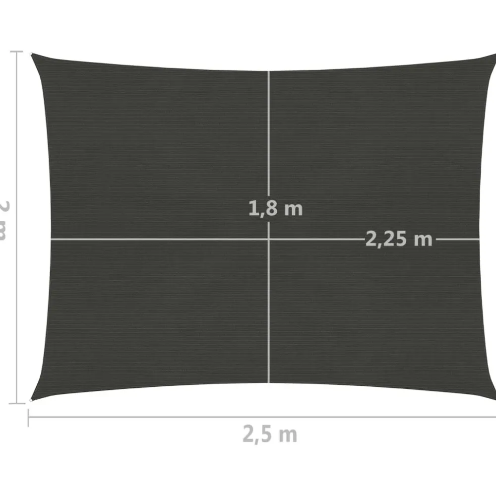 Aurinkopurje suorakulma, HDPE, 160g/m², eri kokoja ja värejä*FinePRICE