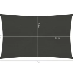 Aurinkopurje suorakulma, HDPE, 160g/m², eri kokoja ja värejä*FinePRICE