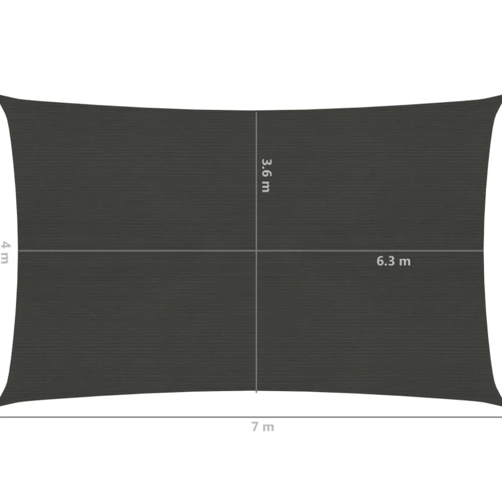 Aurinkopurje suorakulma, HDPE, 160g/m², eri kokoja ja värejä*FinePRICE