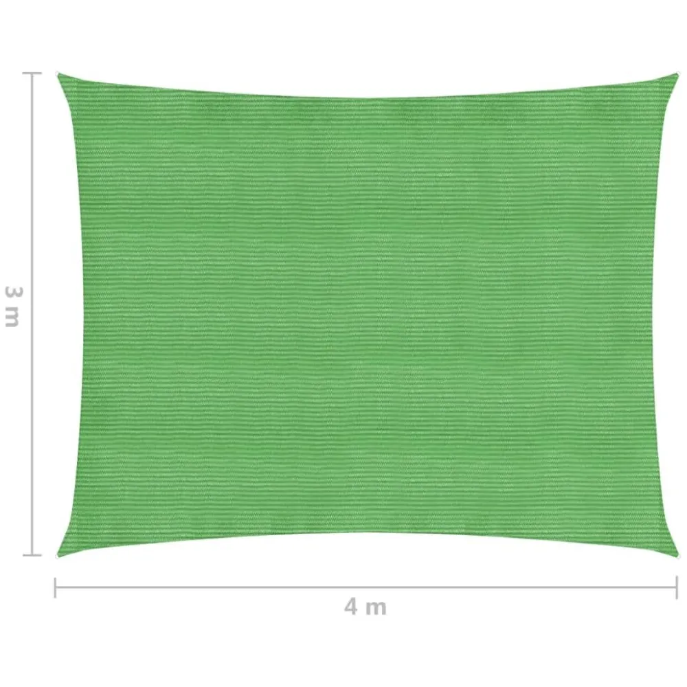 Aurinkopurje suorakulma, HDPE, 160g/m², eri kokoja ja värejä*FinePRICE