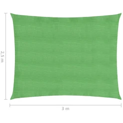 Aurinkopurje suorakulma, HDPE, 160g/m², eri kokoja ja värejä*FinePRICE