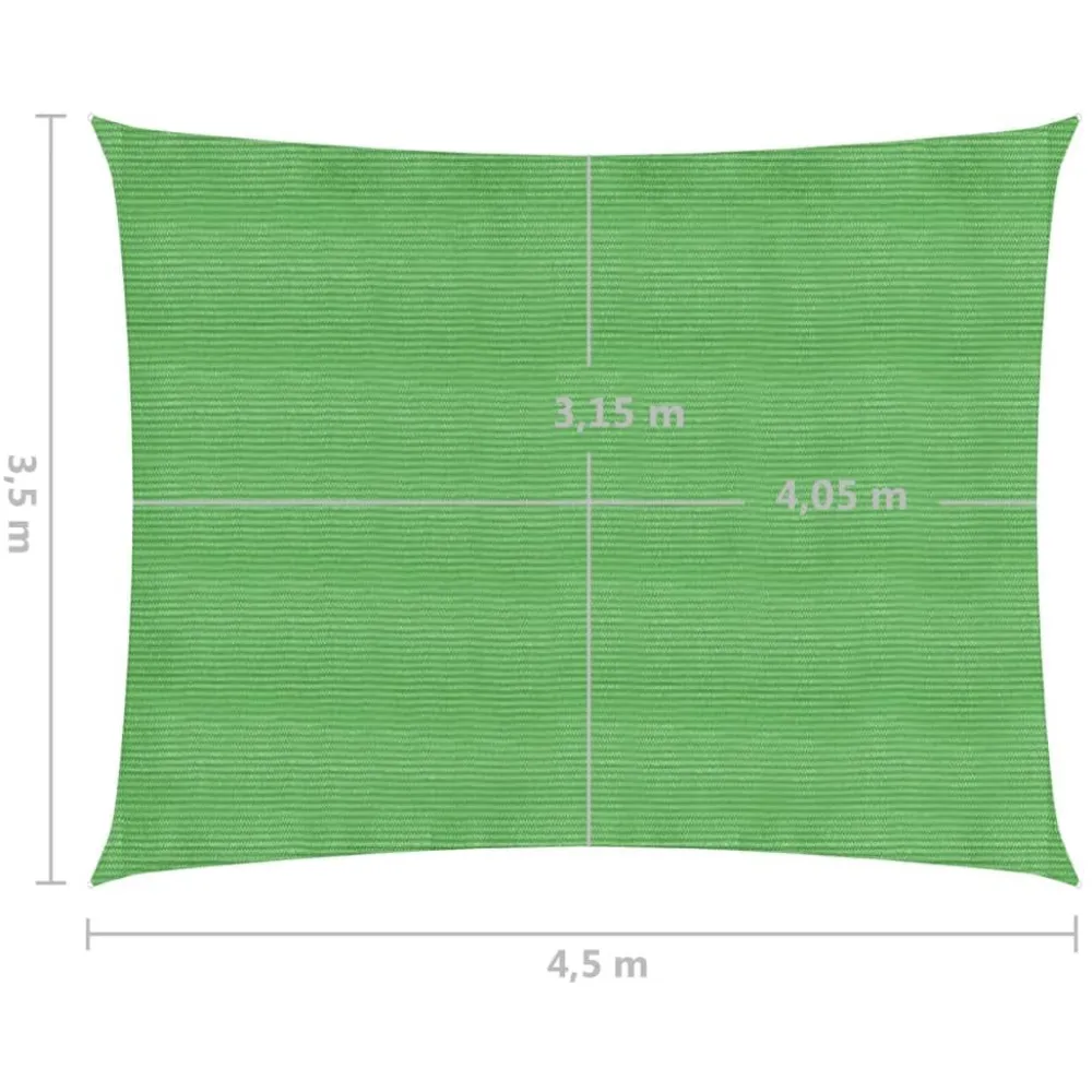 Aurinkopurje suorakulma, HDPE, 160g/m², eri kokoja ja värejä*FinePRICE