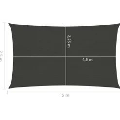 Aurinkopurje suorakulma, HDPE, 160g/m², eri kokoja ja värejä*FinePRICE