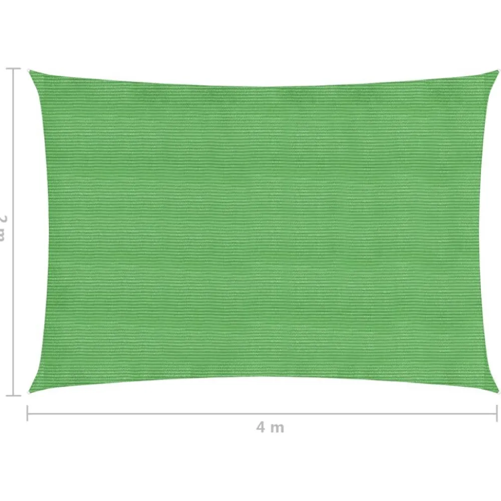 Aurinkopurje suorakulma, HDPE, 160g/m², eri kokoja ja värejä*FinePRICE