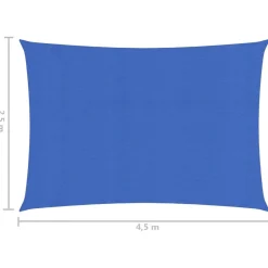 Aurinkopurje suorakulma, HDPE, 160g/m², eri kokoja ja värejä*FinePRICE
