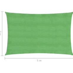 Aurinkopurje suorakulma, HDPE, 160g/m², eri kokoja ja värejä*FinePRICE