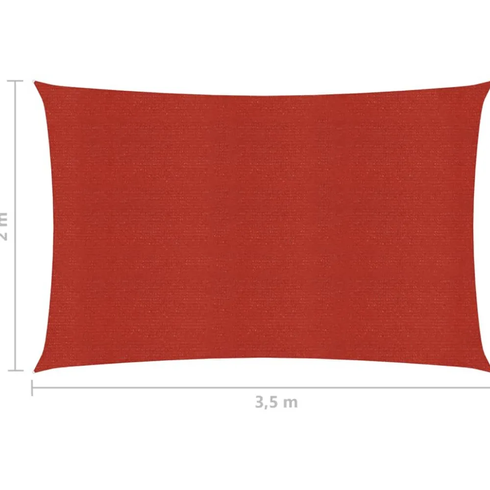Aurinkopurje suorakulma, HDPE, 160g/m², eri kokoja ja värejä*FinePRICE