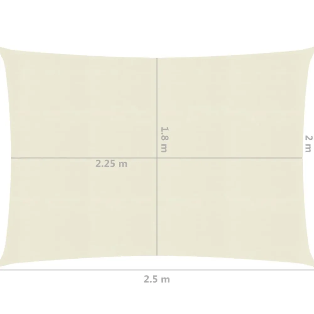 Aurinkopurje suorakulma, HDPE, 160g/m², eri kokoja ja värejä*FinePRICE