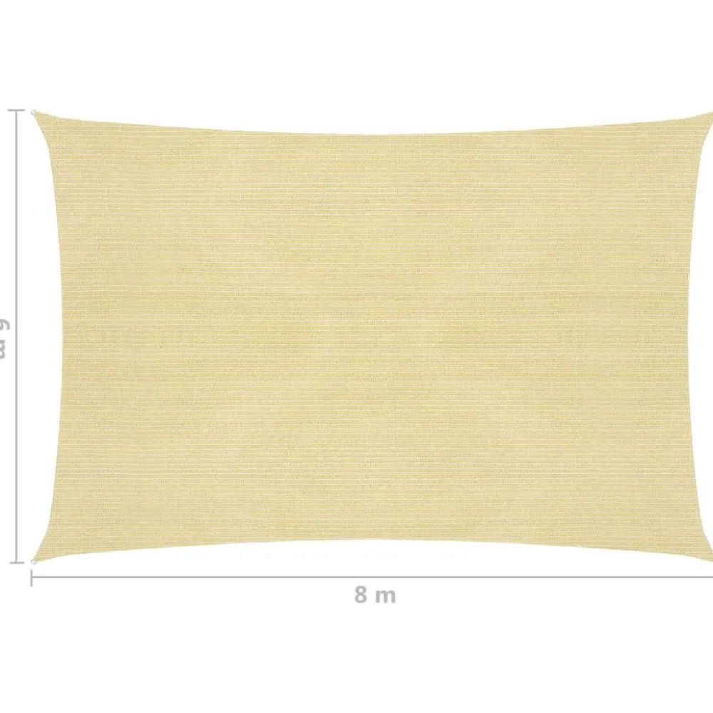Aurinkopurje suorakulma, HDPE, 160g/m², eri kokoja ja värejä*FinePRICE