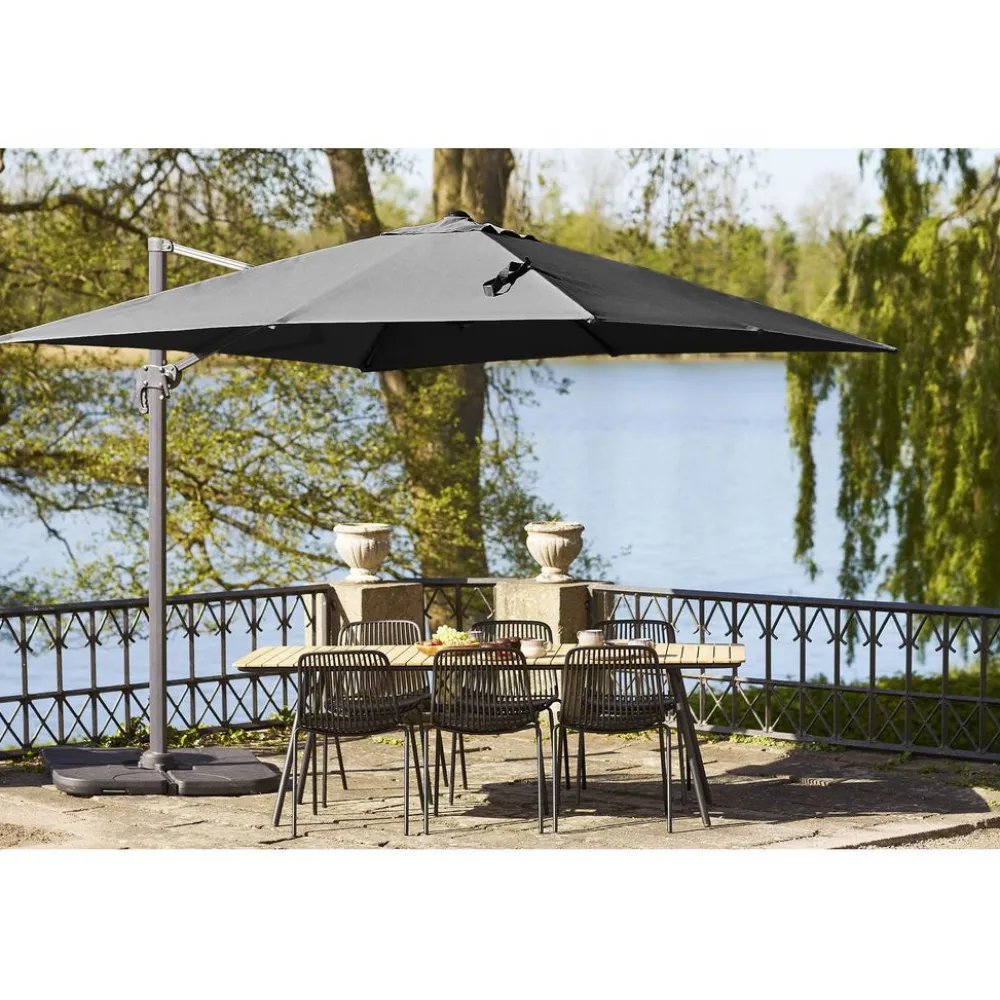 Aurinkovarjo Baza, 295x295cm, musta*House Nordic Discount