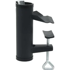 Aurinkovarjon kiinnikkeet parvekkeelle 2 kpl 25-38 mm teräs (03383)*FinePRICE Outlet