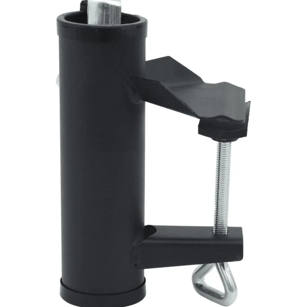 Aurinkovarjon kiinnikkeet parvekkeelle 2 kpl 25-38 mm teräs (03383)*FinePRICE Outlet