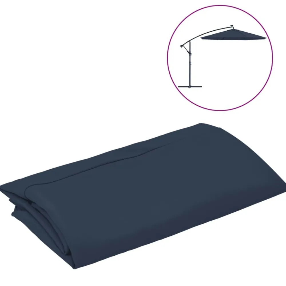 Aurinkovarjon vaihtokangas, halkaisija 300/350 cm, eri värejä ja kokoja (09960)*FinePRICE Hot