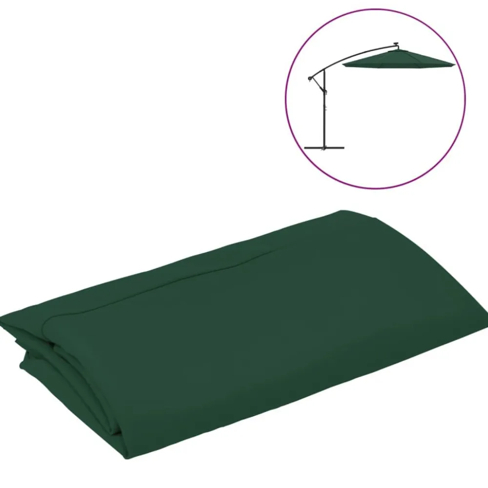 Aurinkovarjon vaihtokangas, halkaisija 300/350 cm, eri värejä ja kokoja (09960)*FinePRICE Hot