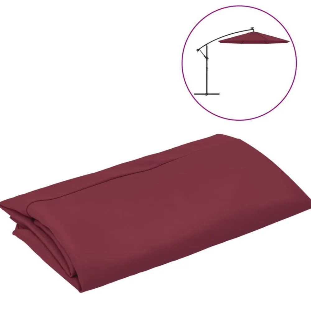 Aurinkovarjon vaihtokangas, halkaisija 300/350 cm, eri värejä ja kokoja (09960)*FinePRICE Hot