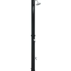 Outlet Aurinkovoimasuihku 220 cm 20 l musta Ulkosuihkut
