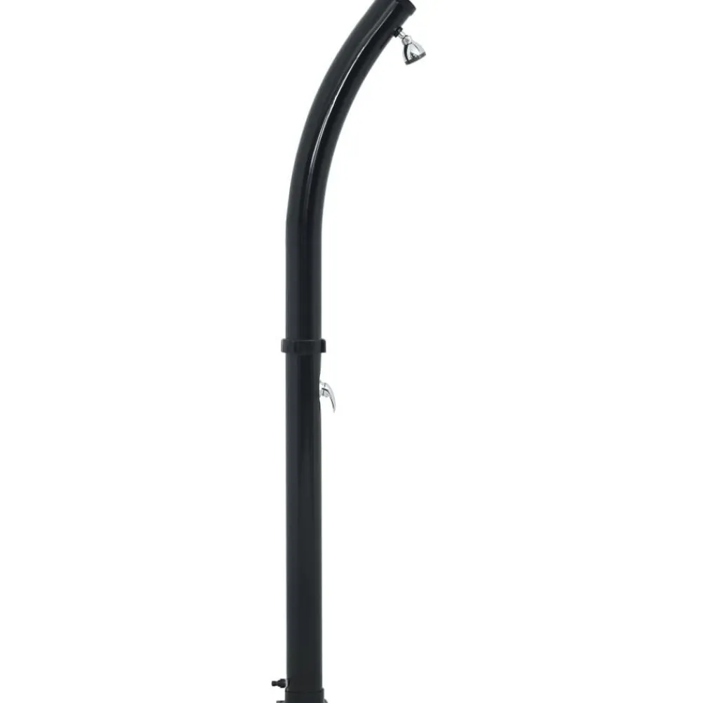Sale Aurinkovoimasuihku 214 cm 20 l musta Ulkosuihkut