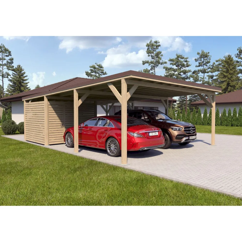Autokatos Ralf 52m2 pienellä varastolla*Holzbrüder Clearance