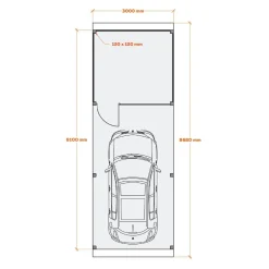 Autokatos Ralf 26m2 varastolla*Holzbrüder Sale