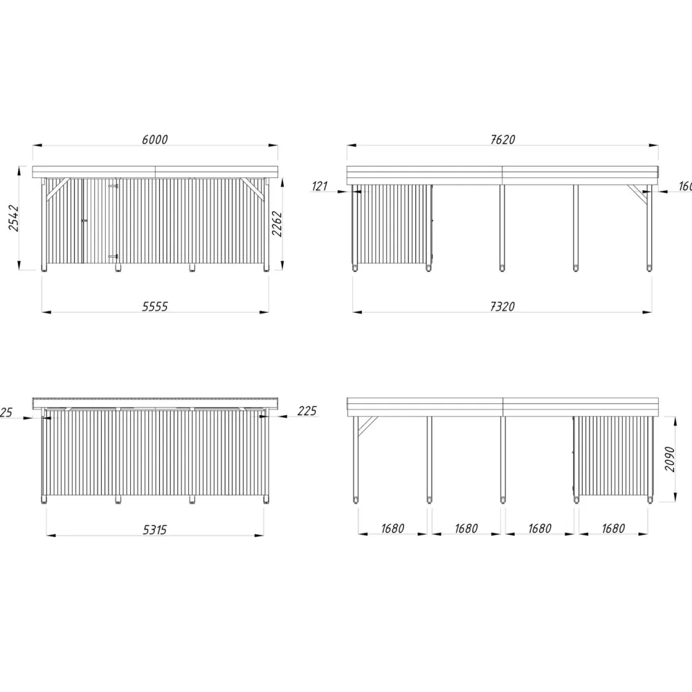 Autokatos Karl, vajalla, 40,6 m2 CP5673-1*Palmako Clearance