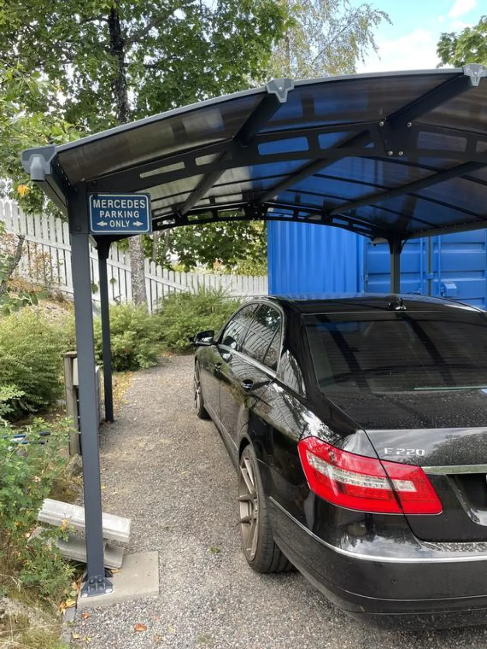 Sale Autokatos Arcadia 4300 15,5 m² harmaa Autotallit Ilman Rakennuslupaa|Autokatokset