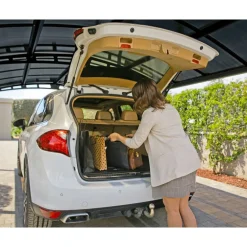 Sale Autokatos Arcadia 4300 15,5 m² harmaa Autotallit Ilman Rakennuslupaa|Autokatokset