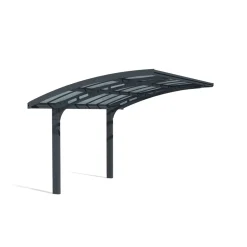 Autokatos Arizona Breeze, 13.8m², yhdelle autolle, tummanharmaa/harmaa*Palram-Canopia Hot