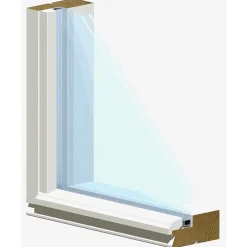 Outlet Autotallin ikkuna 2K-92 leveys 89cm x korkeus 59cm Ikkunat|Autotallin Ikkunat