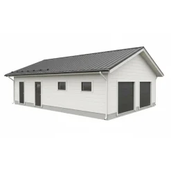 Autotallin runkopaketti , kahden auton talli ja varasto, kerrosala 86 m²*Timburg Sale