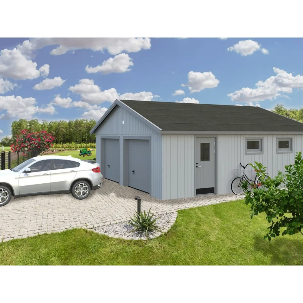 Autotalli Andre nosto-ovella 44,7 m²*Palmako Discount