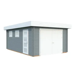 Autotalli Rasmus, puuovella, 19m² FR44-3857-6*Palmako Clearance