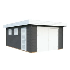 Autotalli Rasmus, puuovella, 19m² FR44-3857-6*Palmako Clearance