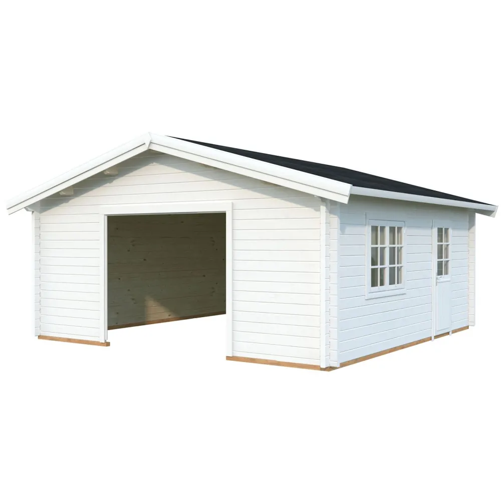Discount Autotalli Roger, ilman ovea, 27,7m² FR70-5656 Autotallit Ilman Rakennuslupaa