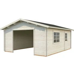 Discount Autotalli Roger, ilman ovea, 27,7m² FR70-5656 Autotallit Ilman Rakennuslupaa